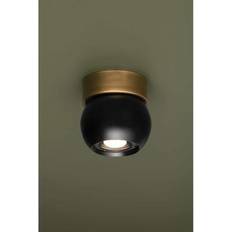 Troy Lighting Odin Mount Patina Brass/Soft Ceiling Flush Light