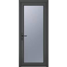 Crystal uPVC Grey Right Inwards Double Glazed Interior Door (x199.9cm)