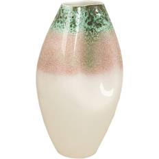 Romimex Romimex White Green With handles Vase