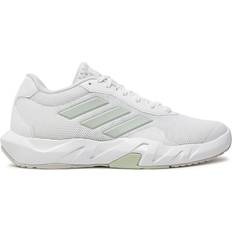 Adidas 13.5 Gym & Training Shoes Adidas Amplimove W - Cloud White/Linen Green Met/Dash Grey