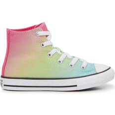 Converse Kid's Chuck Taylor All-Star Hyper Bright High-Top - Triple Cyan/Rainbow Ombre