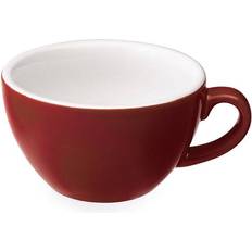 Porcelain - Red Espresso Cups Loveramics Egg Cappuccino Red Espresso Cup 20cl