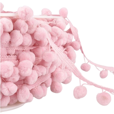 Stephanoise Pom Pom Trim Light Pink