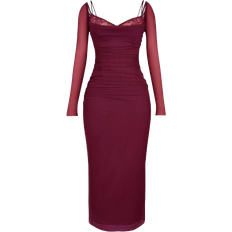 House of CB Katarina Maxi Dress - Wine