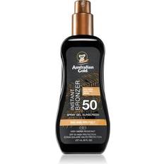 Australian Gold Spray Gel Sunscreen with Instant Bronzer SPF50 237ml