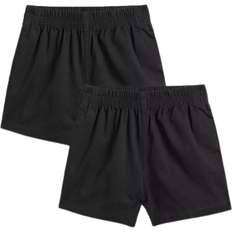 Tu Woven Rugby Shorts pack-2 - Black