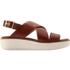 Cole Haan Women Sandals Cole Haan ØriginalGrand Platform - Dark Cuoio Brown/Ivory