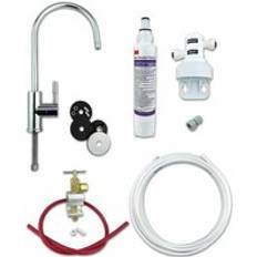 3M Under Sink Drinking Water Filter Kit with AP2-C405-SG Bacteria Rated Filter FULL DIY System Chrome Tap