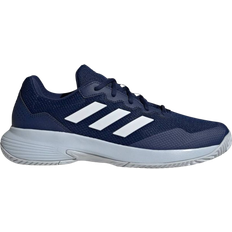 Adidas 13.5 Racket Sport Shoes Adidas GameCourt 2.0 - Dark Blue/Cloud White/Halo Blue