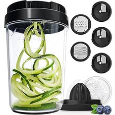 Black Vegetable Choppers Fullstar Spiralizer Vegetable Chopper