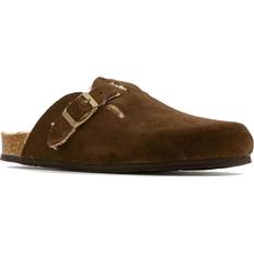 Brown - Men Clogs Plakton Men&#039 Blog Boston Clog Slipper Mule