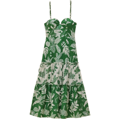 Farm Rio Midi Dress - Forest Soul Mix