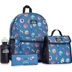 Minecraft School Bag Set - Blue