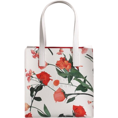 Ted Baker Women's Fleucon Floral Print Small Icon Tote Bags - White