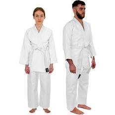 White Martial Arts Uniforms Urban Fight Judo Gi Man