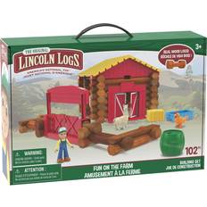 Basicfun Lincoln Logs Fun on the Farm