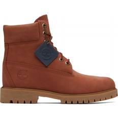 Timberland Heritage 6-Inch Lace-Up - Dark Red Nubuck