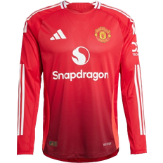 Adidas Men Manchester United 24/25 Long Sleeve Home Authentic Jersey