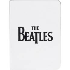 The Beatles Logo White Notebook A6