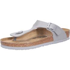 Birkenstock Men Slides Birkenstock Tieffußbett Pantolette für Herren Grau