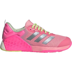 Adidas 13.5 Gym & Training Shoes Adidas Dropset 3 W - Semi Pink Spark/Iron Metallic/Silver Dawn