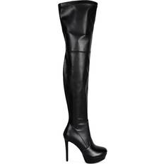 Platform - Women High Boots London Rag Marvelettes - Black