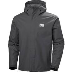 Helly Hansen Men's Seven J Rain Jacket - Charcoal