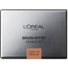 Combination Skin Eyebrow Powders L'Oréal Paris Brow Artist Genius Kit Light/Medium