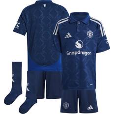 Junior Football Kits Adidas Manchester United 24/25 Away Mini Kit Kids