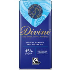 Divine FT High Cocoa 45% Milk Chocolate 90g x15