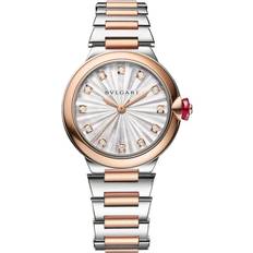 Bvlgari Rose Gold, And Diamond Lvcea 33Mm rose gold One Size