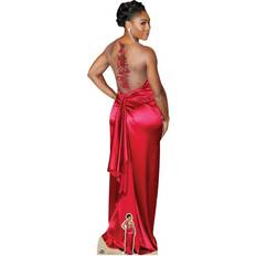 Red Inflatable Decorations Serena Williams Celebrity Lifesize Cardboard Cutout Standee