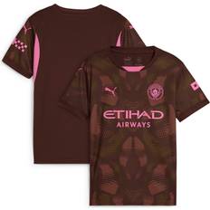 Junior - Manchester City FC Football Kits Puma Manchester City FC 2024/25 Goalkeeper Shirt Junior Brown 15-16Y