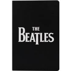 The Beatles Logo Black A5 Notebook