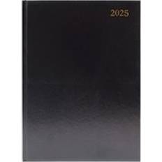 Cheap Calendars Q-CONNECT Diary Week To View A4 Black 2025