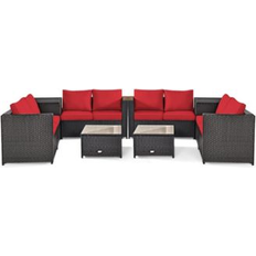 Gymax 8PCS Outdoor Lounge Set