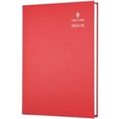 Red Calendars Collins Academic Diary Day Per Page A5 Red