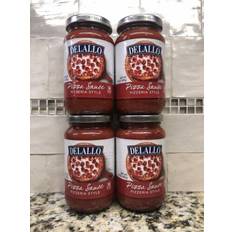 Delallo 4 jars pizzeria style pizza sauce tomato