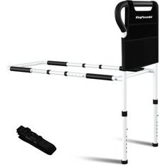 ERGON Bed rails for elderly adults safety adjustable bed cane with non-slip White Large