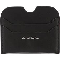 Acne Studios Holder With Logo Wallets & Card Holders Nero-Donna - Black OS