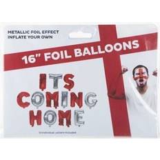 Red Inflatable Decorations Generise Euro 2024 England 16" Inflatable Balloon Wowcher