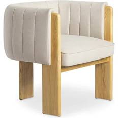 Moe's Home Collection Sofi Beige Lounge Chair 61cm