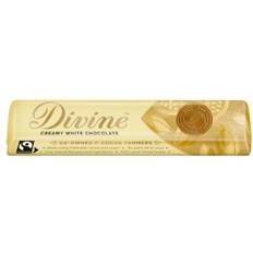 Divine white chocolate mini bar