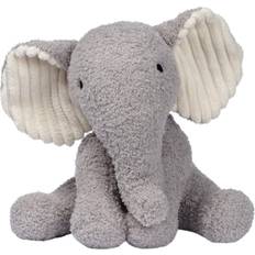 Lambs & Ivy Jungle Adventure Plush Elephant Stuffed Animal Toy Little Peanut Gray