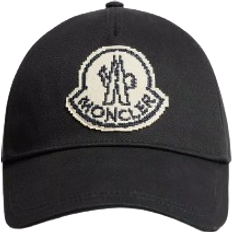 Moncler Gabardine Cap - Black