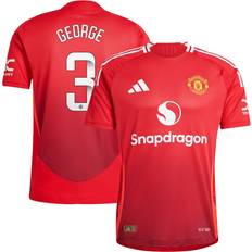 Adidas Manchester United WSL Home Authentic Shirt 2024-25 with George 3 Printing