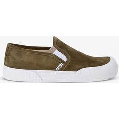 Loewe Suede Terra Vulca Sneakers green