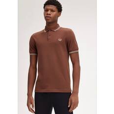 Brown - Men Polo Shirts Fred Perry Polo M3600 Brique Brown