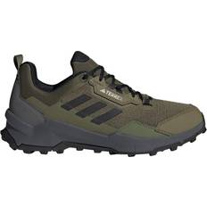 Green - Men Hiking Shoes Adidas Terrex AX4 - Focus Olive/Core Black/Grey Five