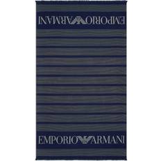 Emporio Armani Sea Clothing Towel Blue